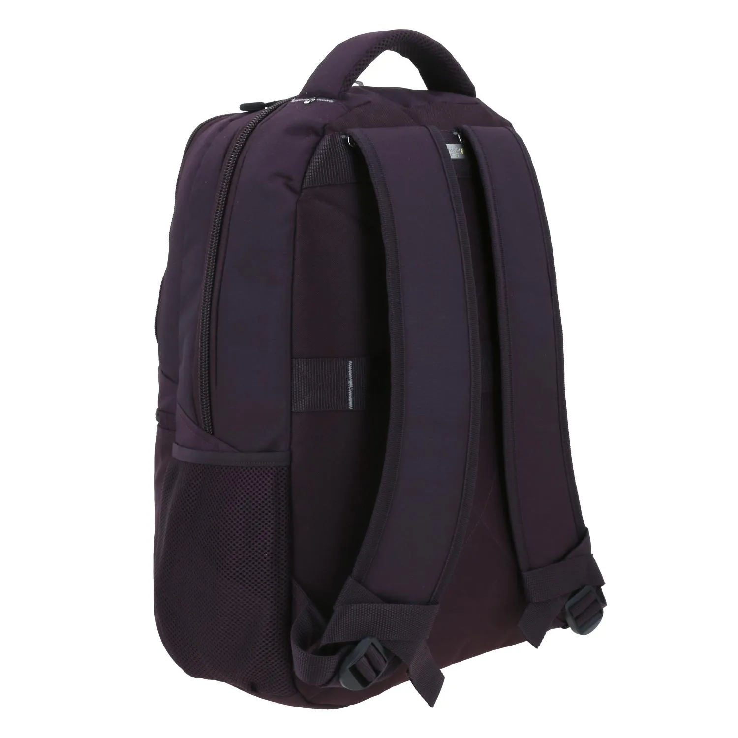 Mochila Grande Chenson Pro Para Mujer Merlot Tinto Con Porta Laptop De Hasta 15.