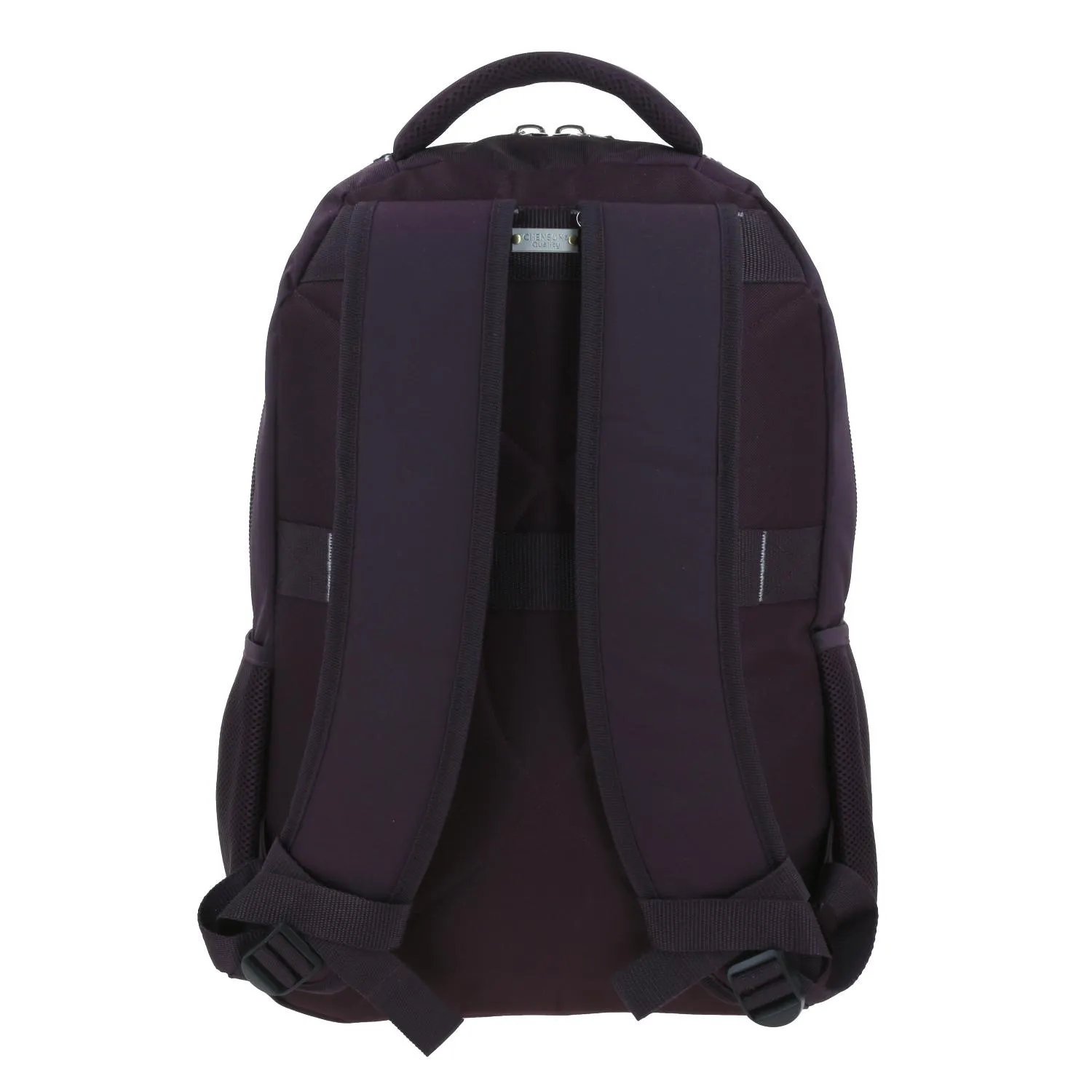 Mochila Grande Chenson Pro Para Mujer Merlot Tinto Con Porta Laptop De Hasta 15.