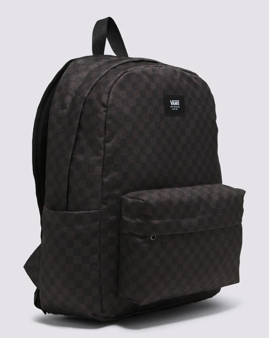 Mochila Old Skool Checkerboard Black Charcoal