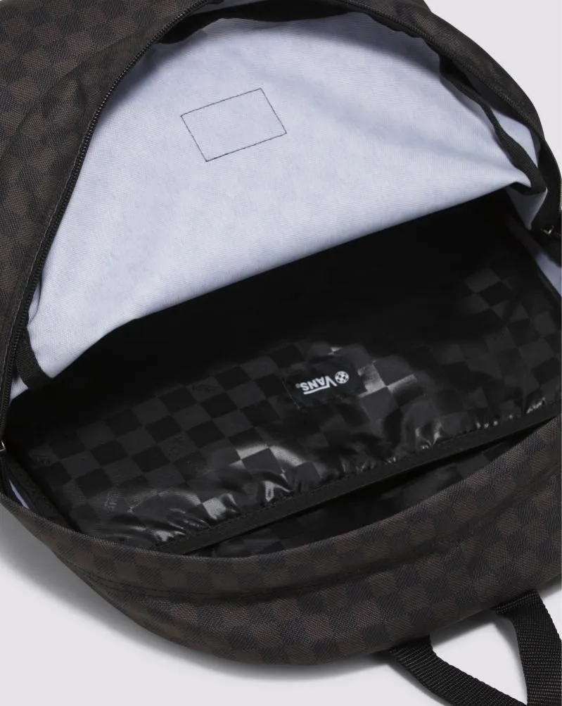 Mochila Old Skool Checkerboard Black Charcoal