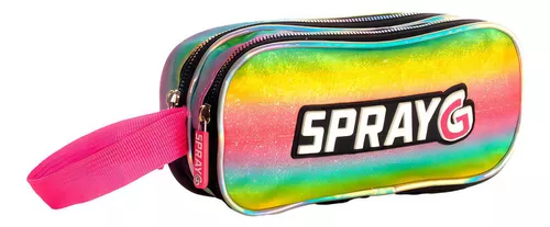 Mochila organizadora lápices elegante cosmetiquera moda clases guardería bebés niñas Nacional 83193 color multicolor 2L