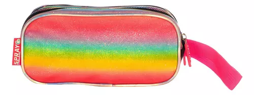 Mochila organizadora lápices elegante cosmetiquera moda clases guardería bebés niñas Nacional 83193 color multicolor 2L