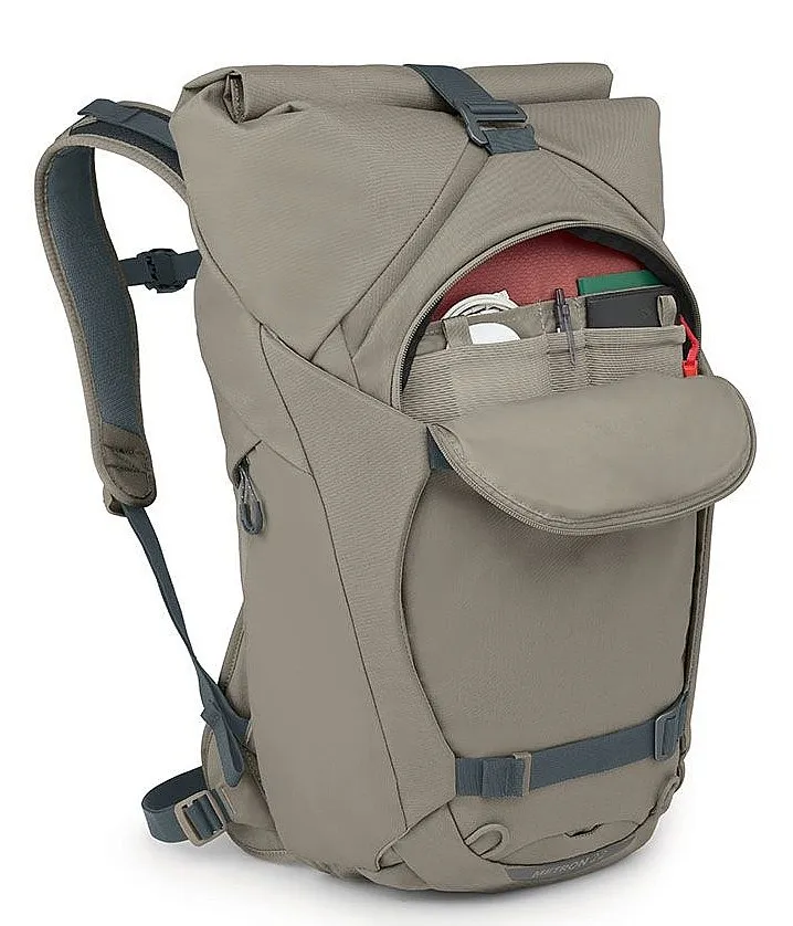 MOCHILA OSPREY METRON ROLL TOP 22  TAN CONCRETE