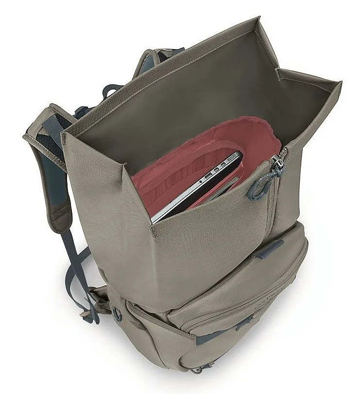 MOCHILA OSPREY METRON ROLL TOP 22  TAN CONCRETE