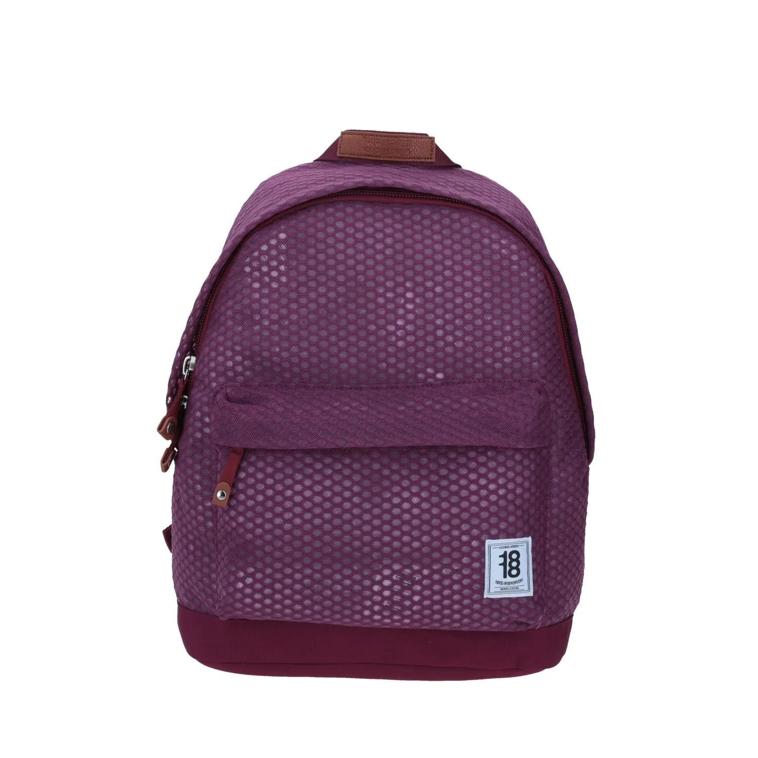 Mochila Panal Transparente Tinta