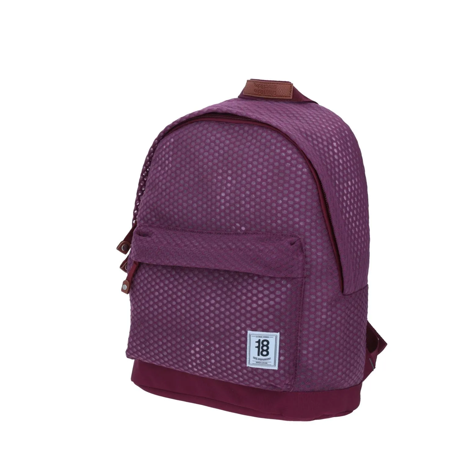 Mochila Panal Transparente Tinta
