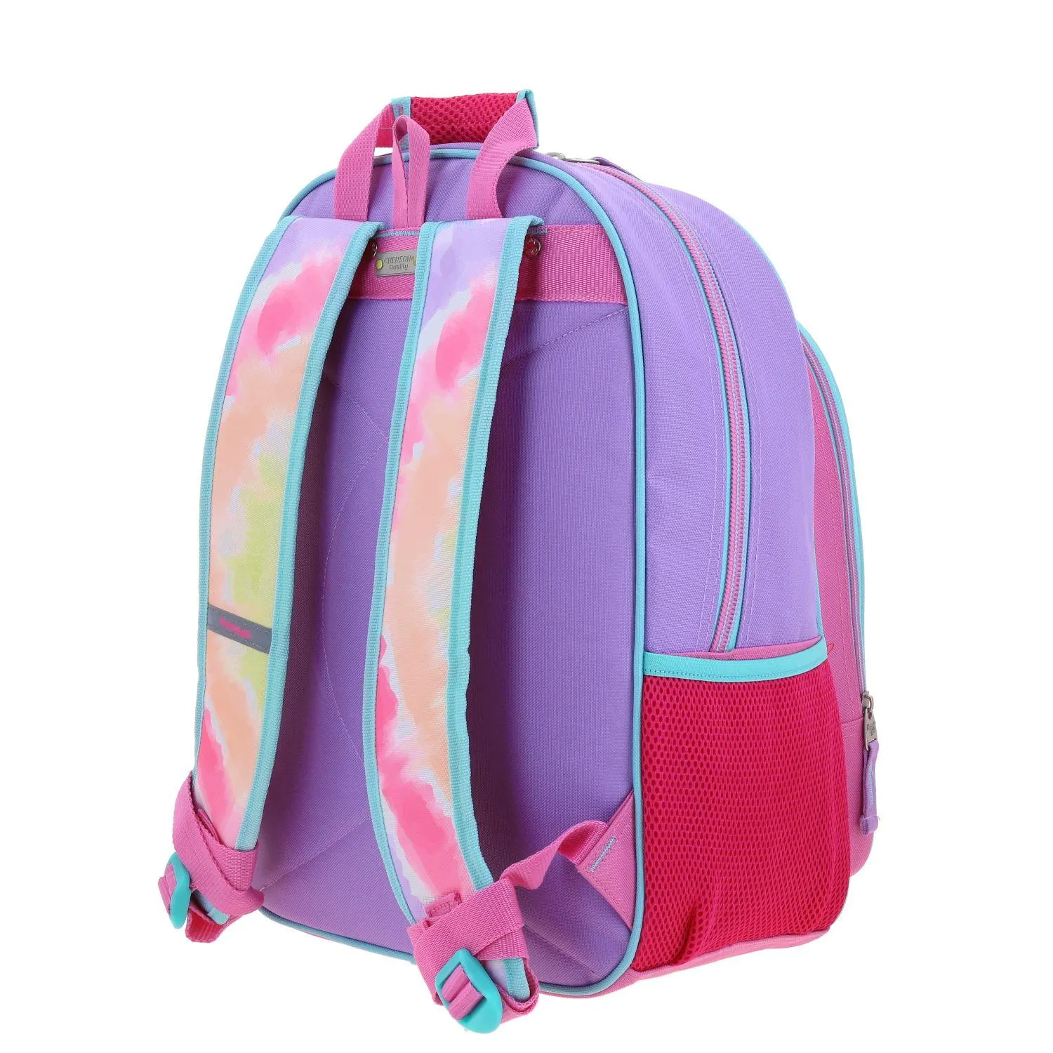 Mochila Rosa Para Nia Con Porta Tablet De Hasta 10 Happy Girl Chenson Lili