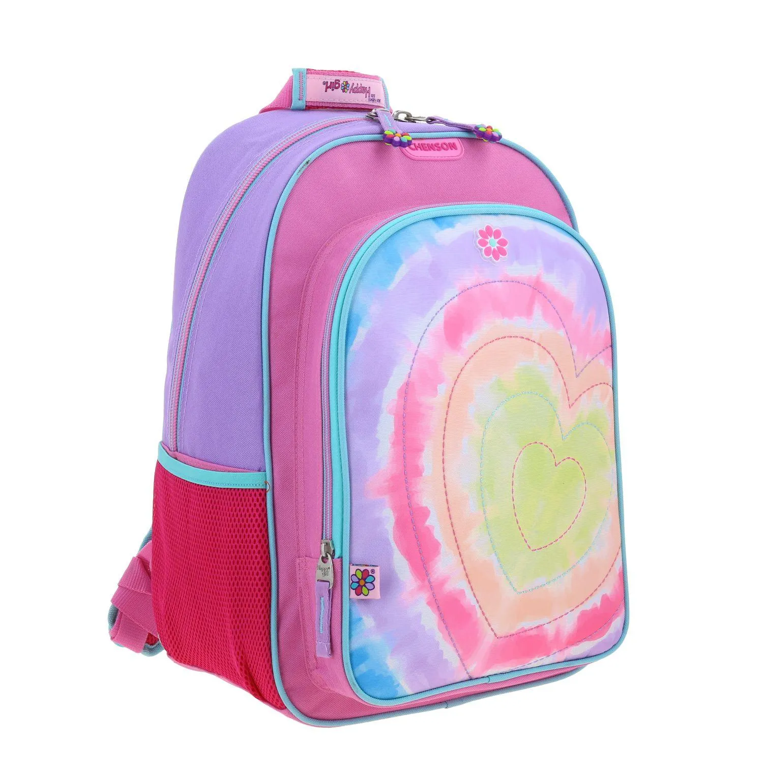 Mochila Rosa Para Nia Con Porta Tablet De Hasta 10 Happy Girl Chenson Lili