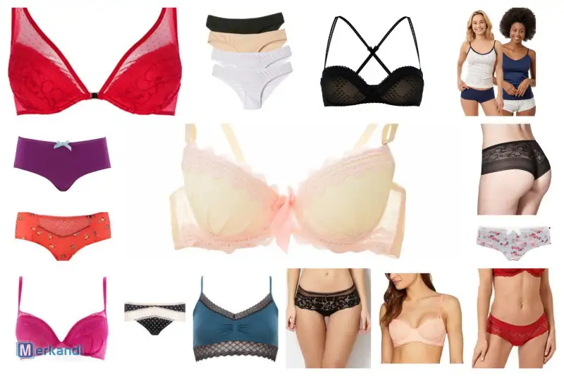 MODA AL POR MAYOR: ROPA INTERIOR FEMENINA TALLAS SXXL REF: BZ81207  LENCERíA VARIADA