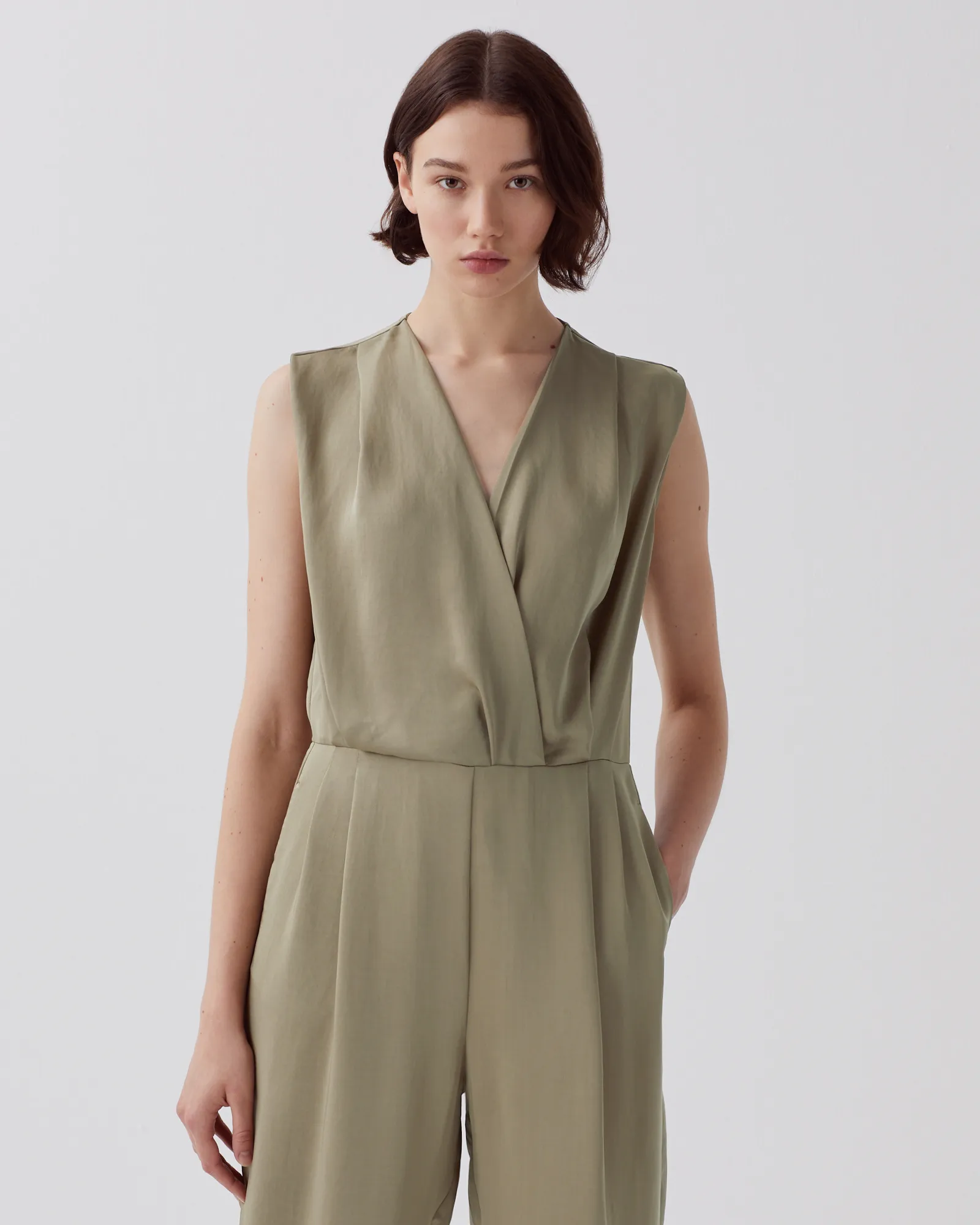 Mono fluido tacto seda covert green