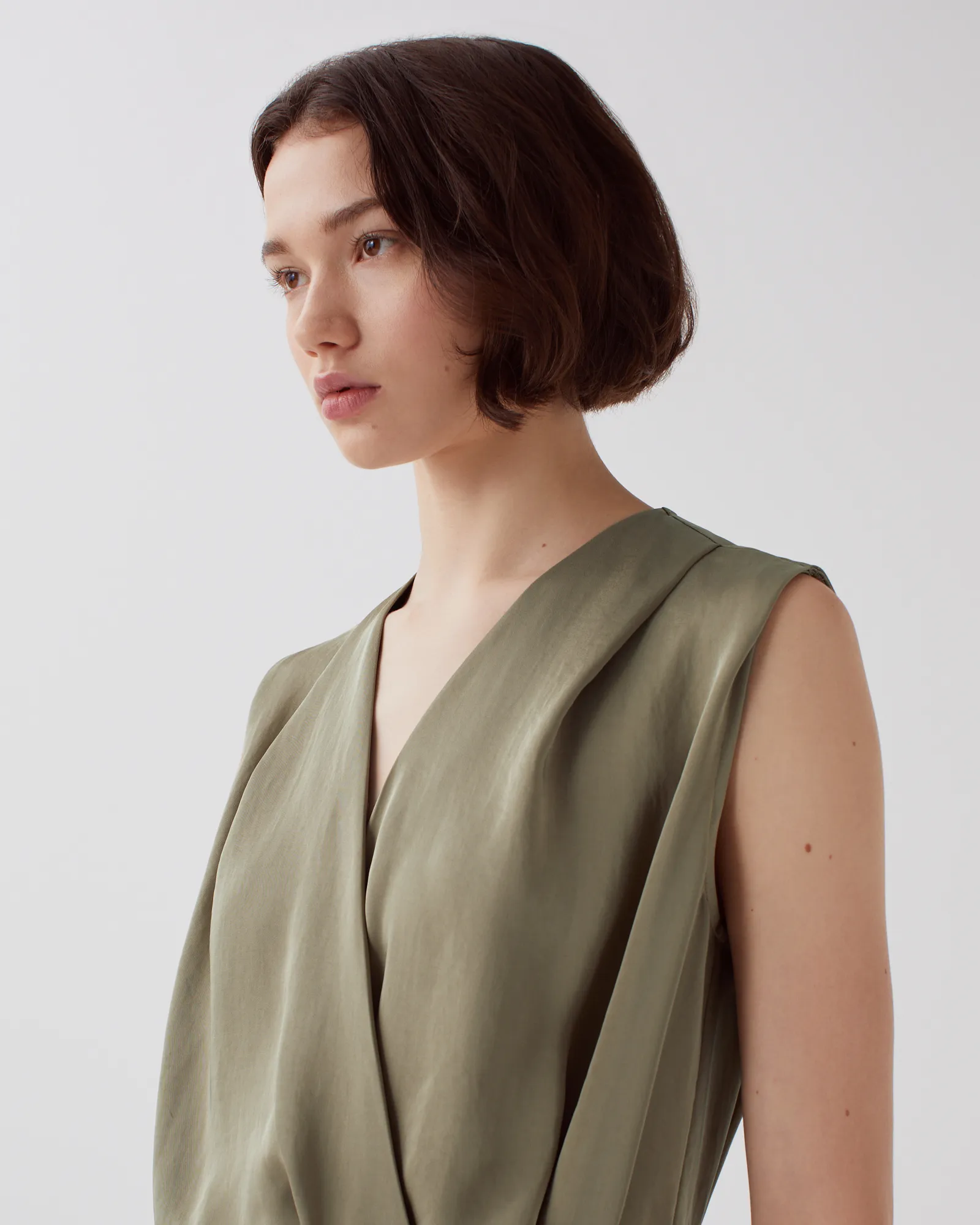 Mono fluido tacto seda covert green