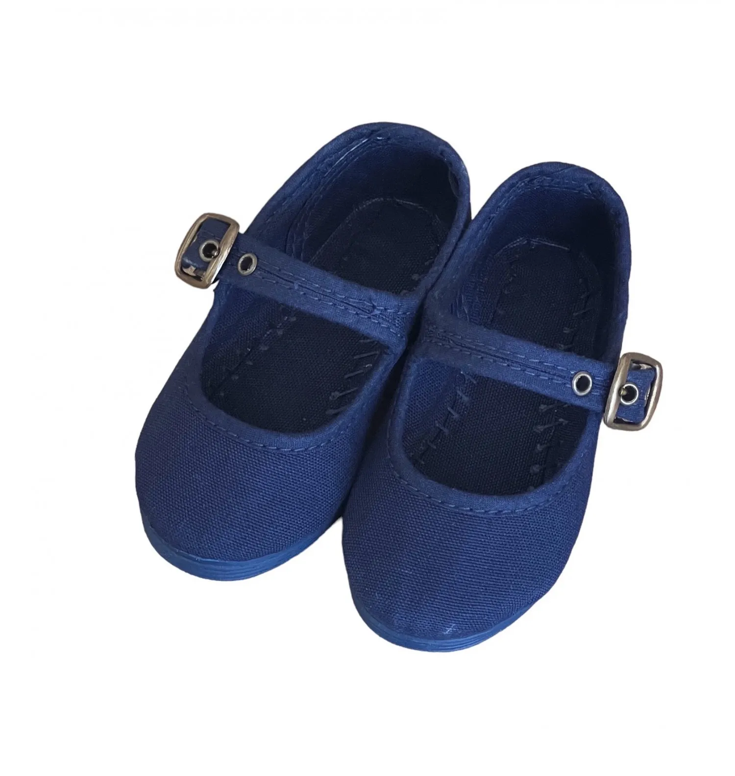 Navy Canvas Mary Jane