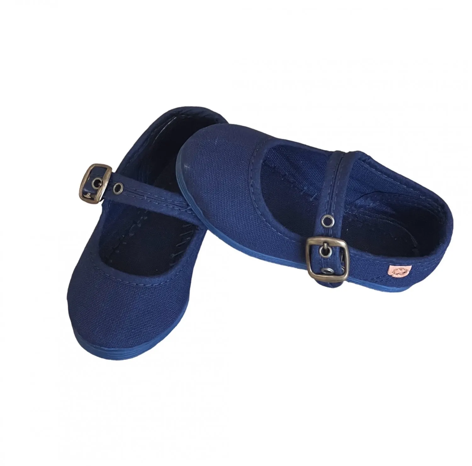 Navy Canvas Mary Jane