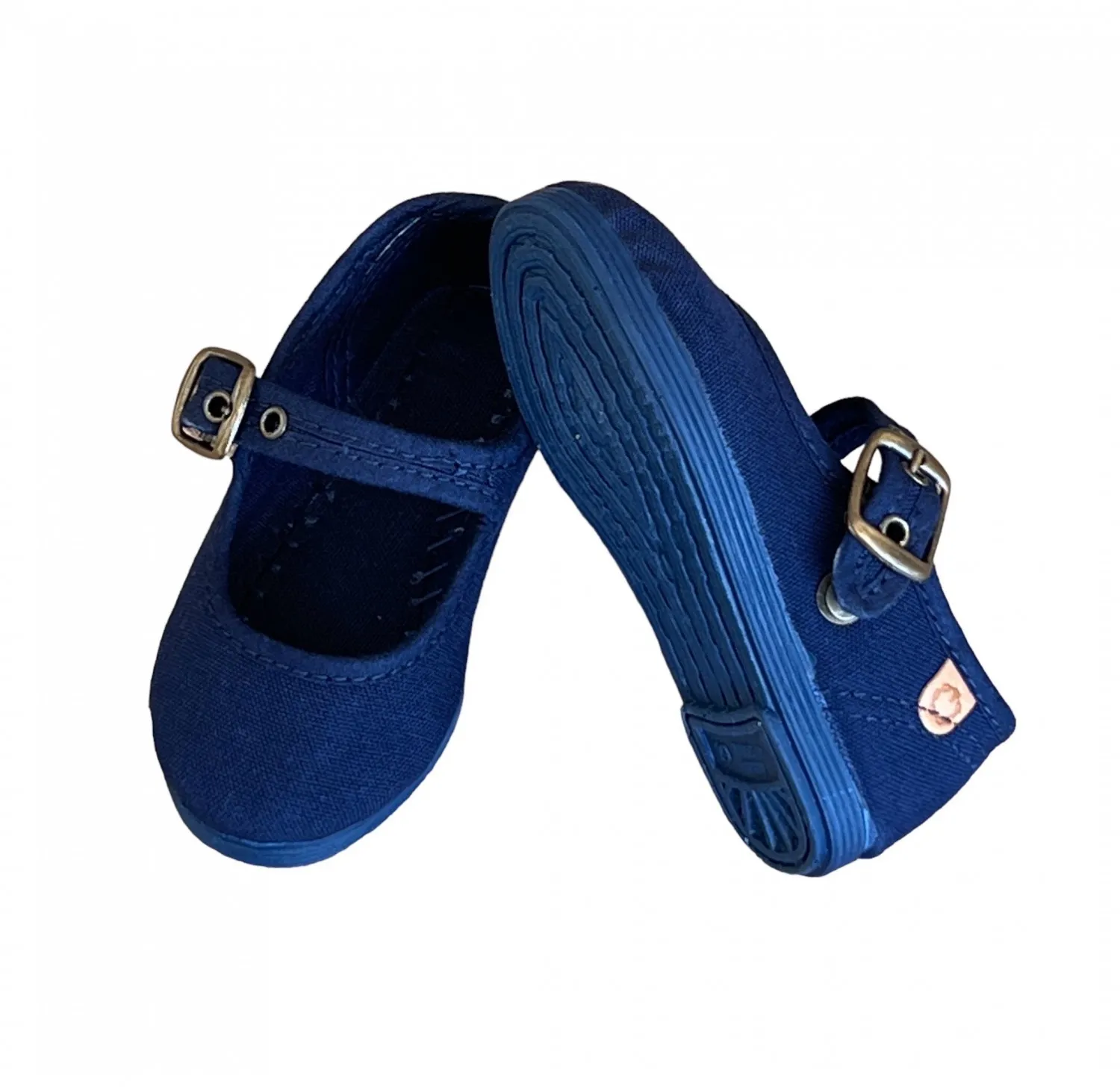 Navy Canvas Mary Jane