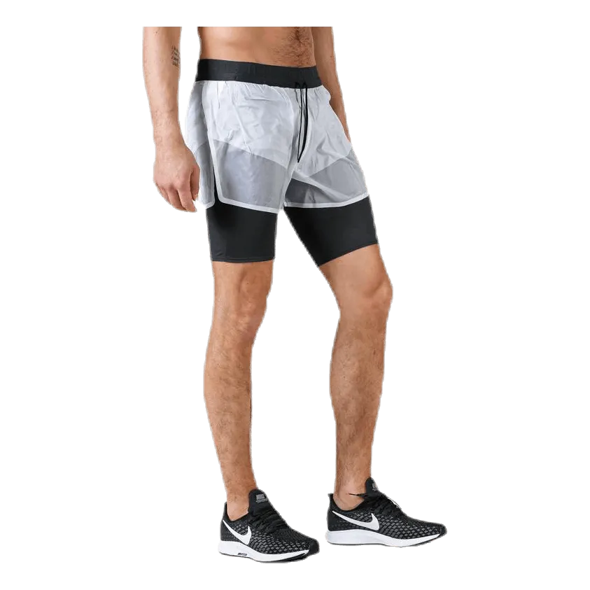 Nike 2'' 2in1 Short Teck Pack White/Black