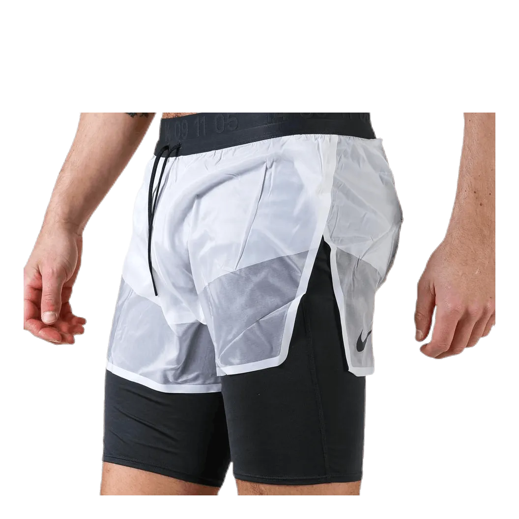 Nike 2'' 2in1 Short Teck Pack White/Black