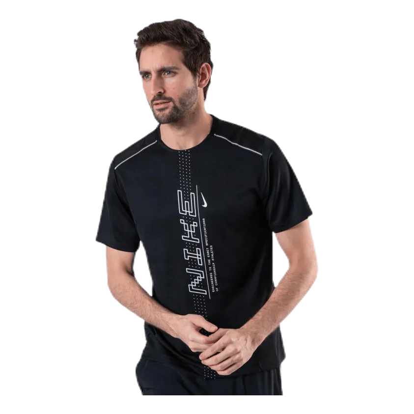 Nike Dry Miler SS Future Fast Black/Grey