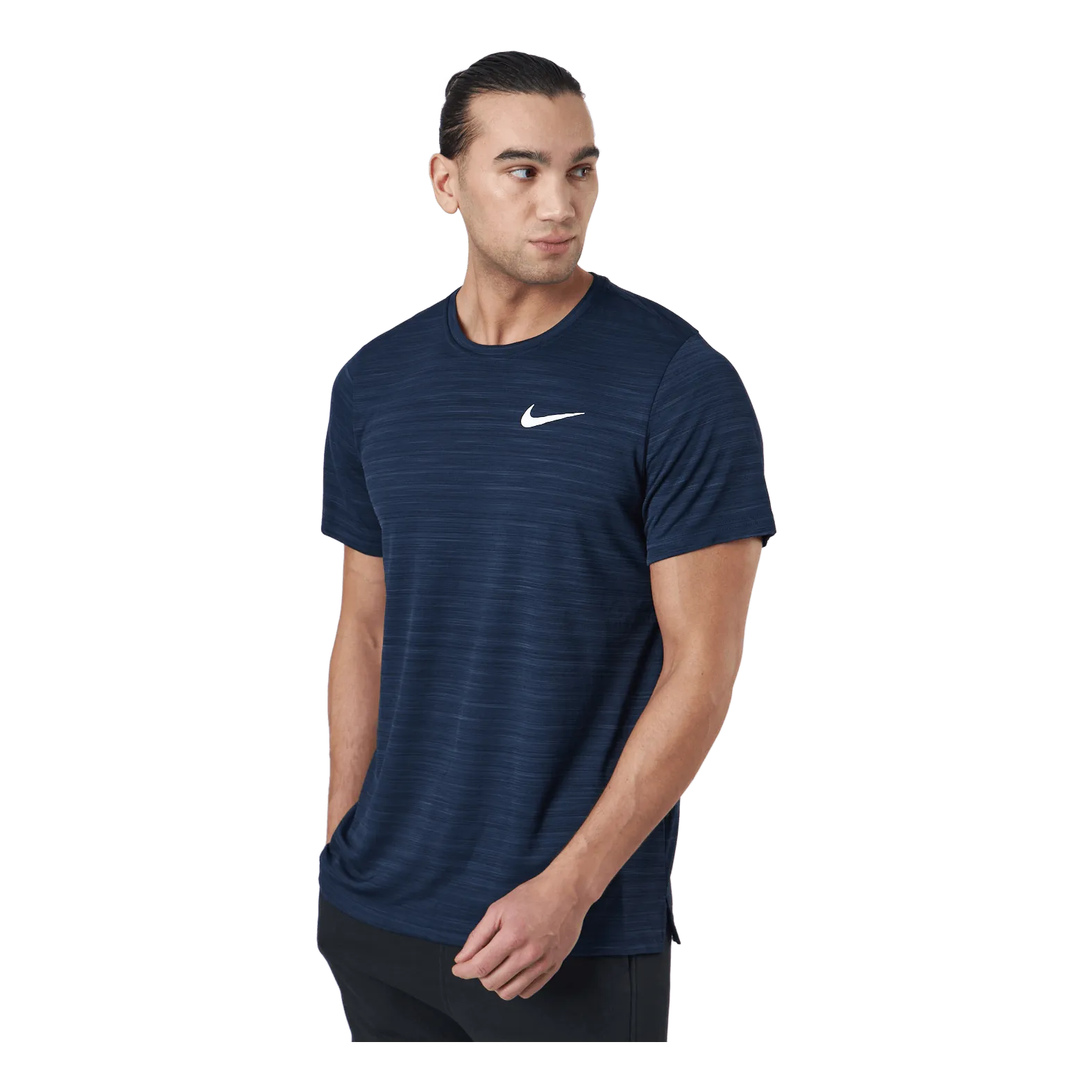 NIKE NIKE DRIFIT SUPERSET MEN'S SH OBSIDIAN/WHITE