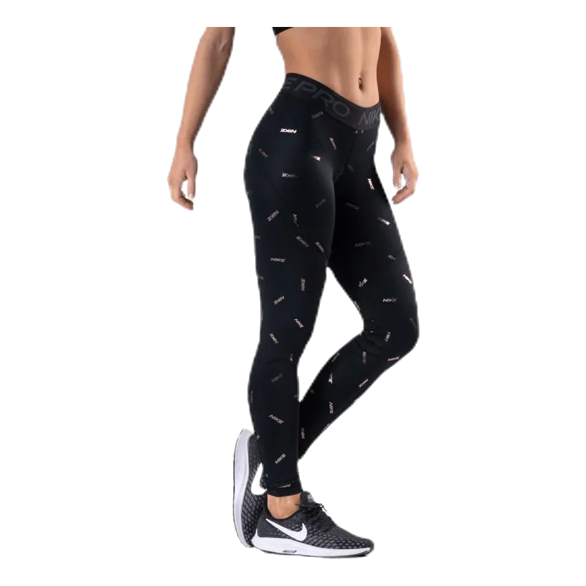 Nike Toss Print Tight Black
