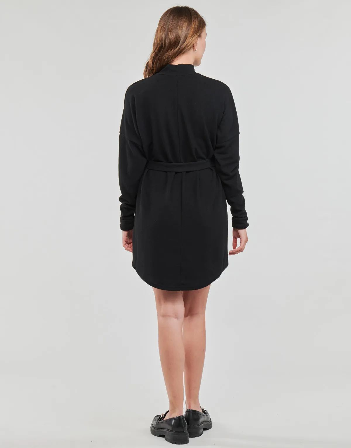 NMCITY AVA L/S SHORT DRESS NOOS