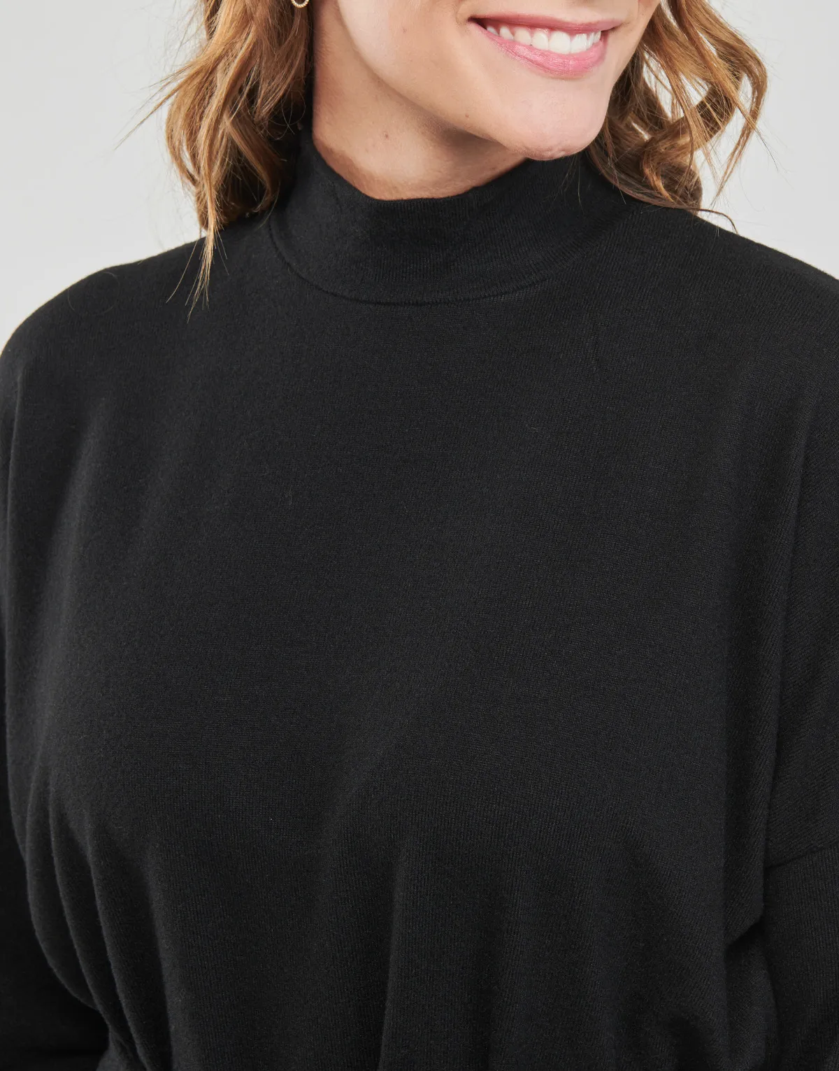 NMCITY AVA L/S SHORT DRESS NOOS