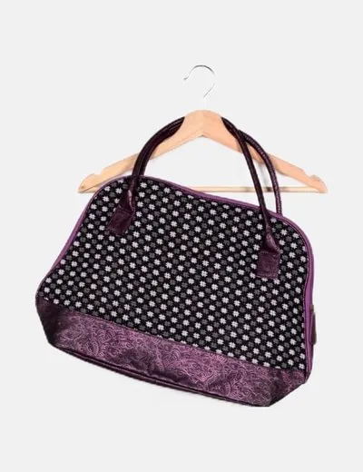 NoName Bolso multicolor estampado