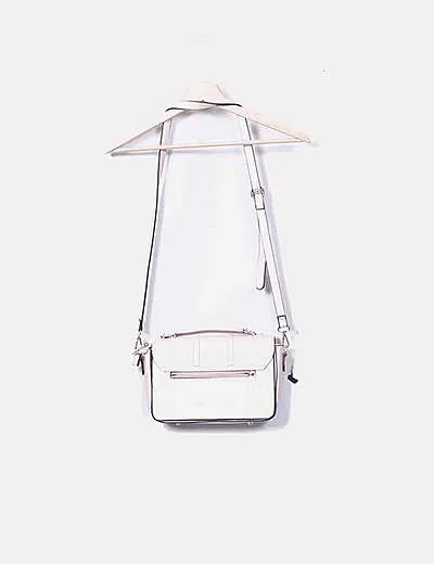 NoName Bolso satchel rosa irisado