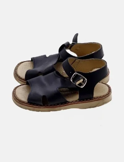NoName Sandalia azul marina tiras