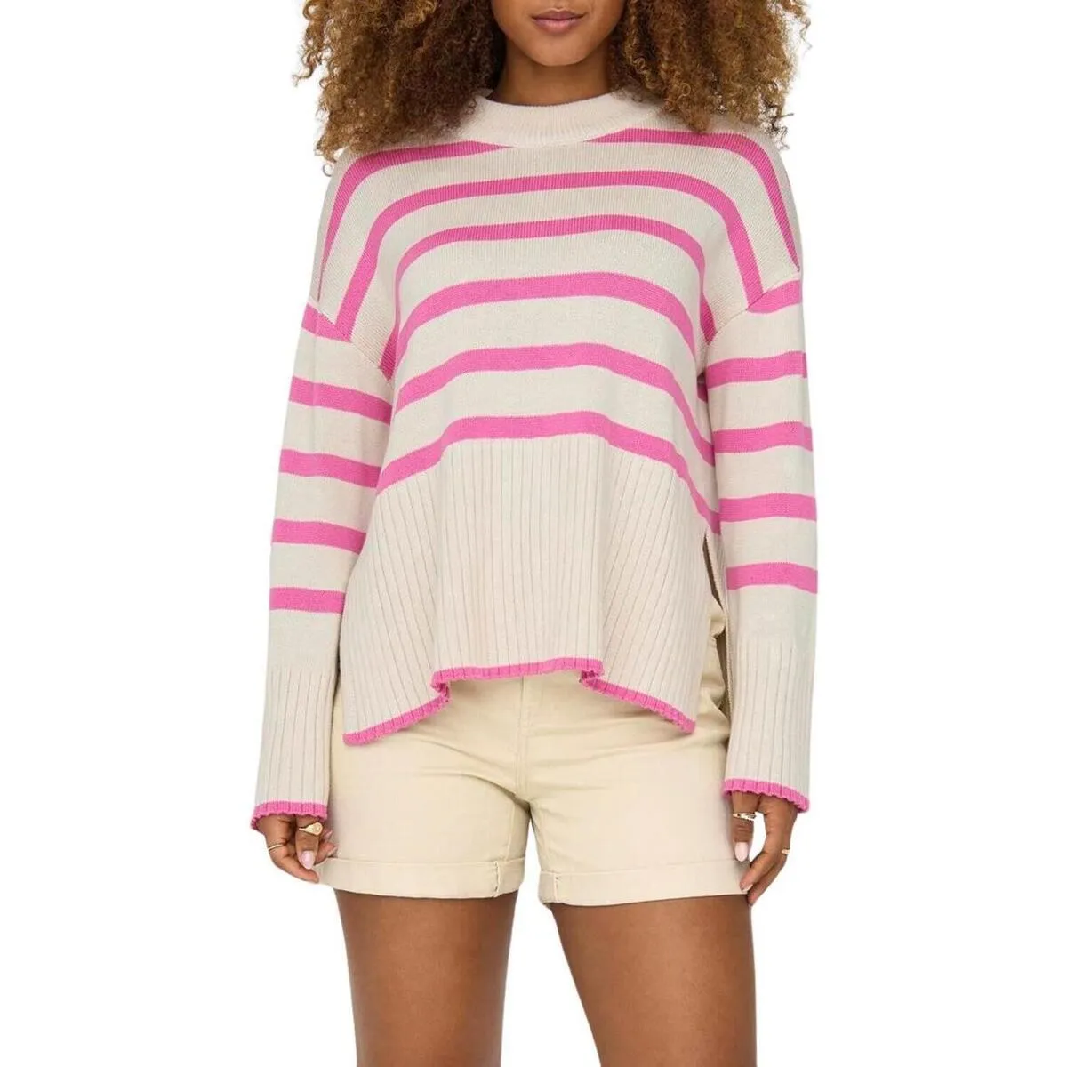 ONLHELLA LS LOOSE STRIPED ONECK
