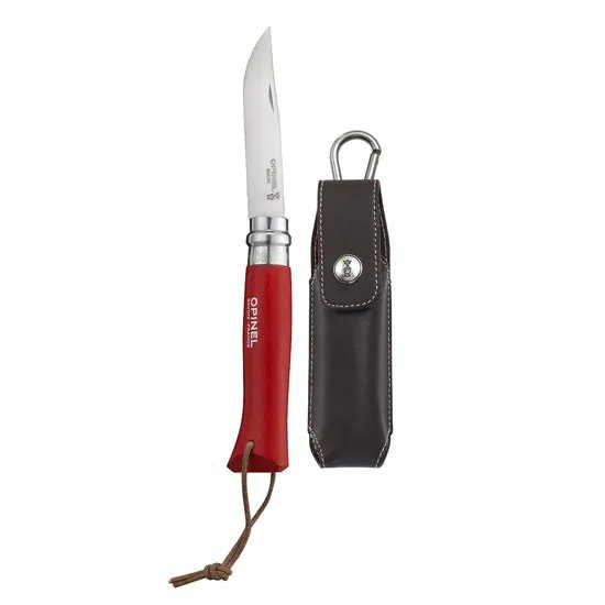 opinel Pop Inox N°08 + funda