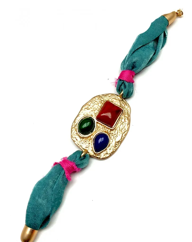 ORIGINALES PULSERAS BONITAS DE MUJER DE BISUTERIA DORADA