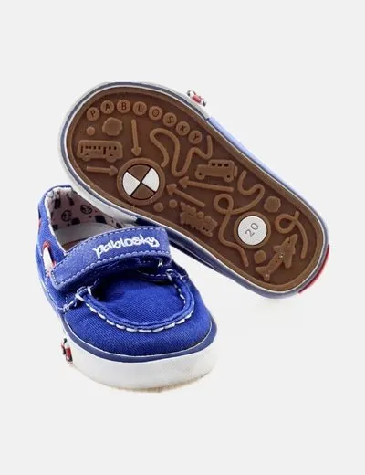 Pablosky Zapato azul tela