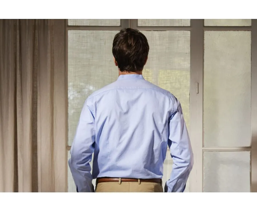 PAINT BLUE SKY OXFORD SHIRT  HÉROLD