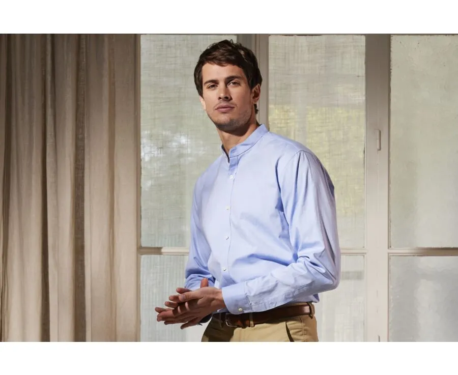 PAINT BLUE SKY OXFORD SHIRT  HÉROLD