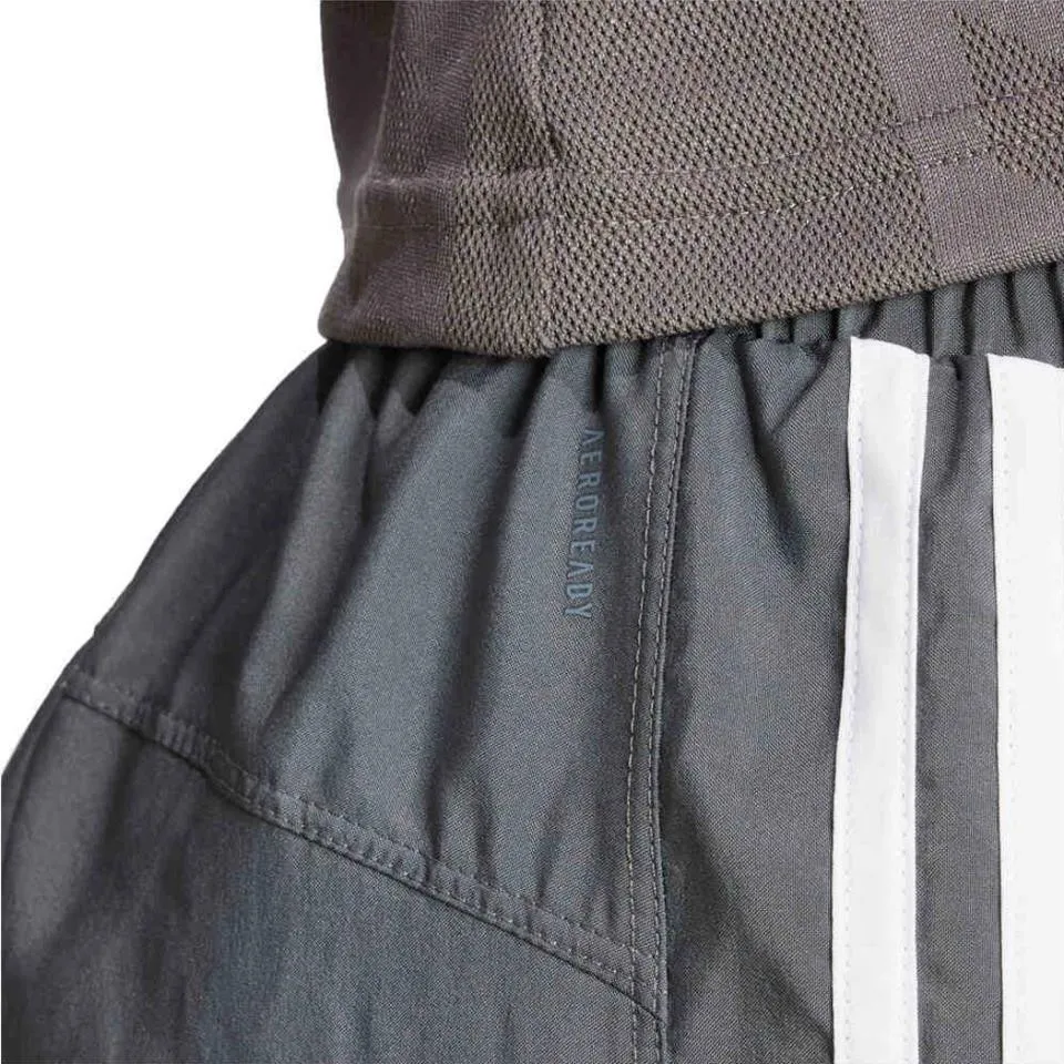 PANTALON CORTO ADIDAS PACER GRIS 5