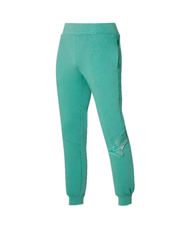 Pantalones de Running Mizuno RB Sweat Verde Hombre