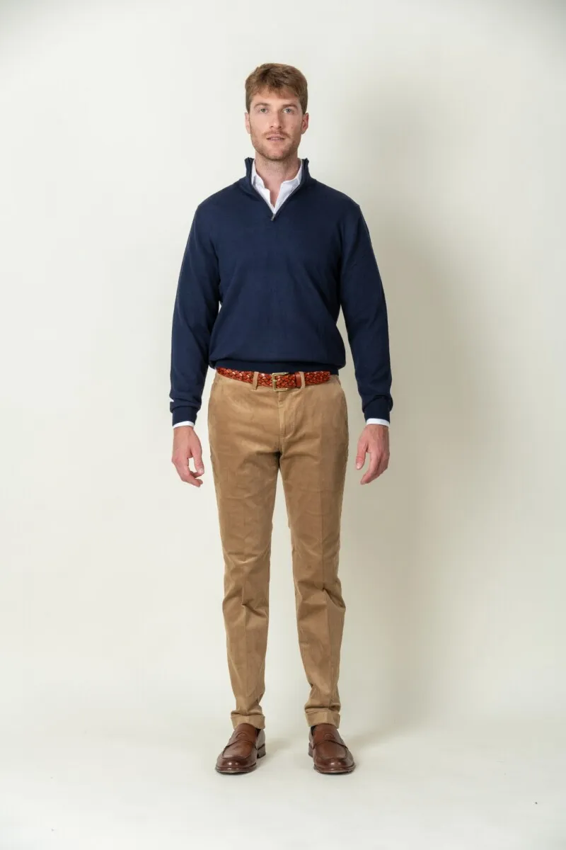 PANTALóN CORDUROY SLIM FIT  TOSTADO