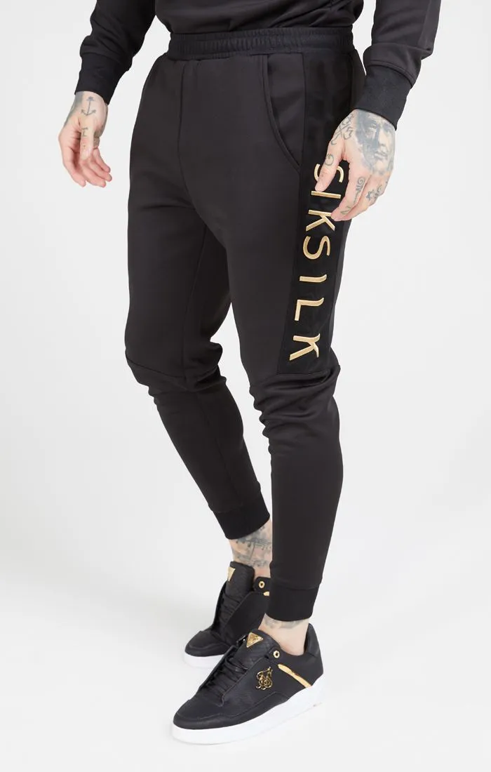 PANTALóN SIKSILK BLK/GOLD  SS15714
