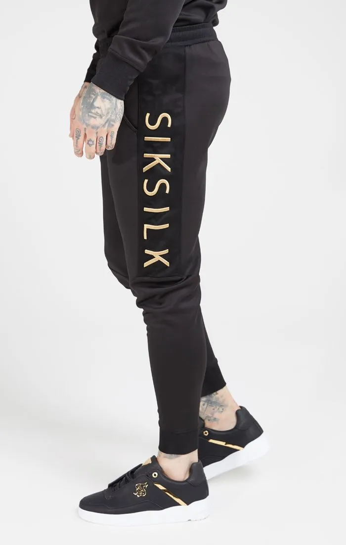 PANTALóN SIKSILK BLK/GOLD  SS15714