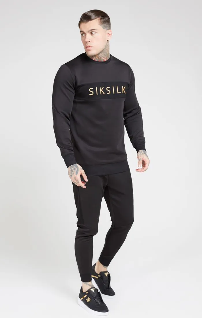 PANTALóN SIKSILK BLK/GOLD  SS15714