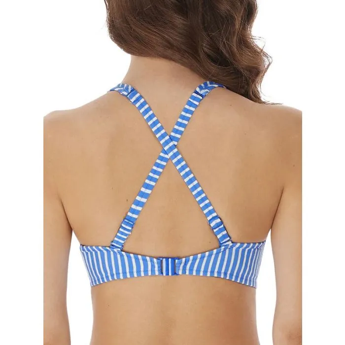 Parte de arriba Bikini Freya Swim Beach Hut High Apex con aros AS6790 Azul