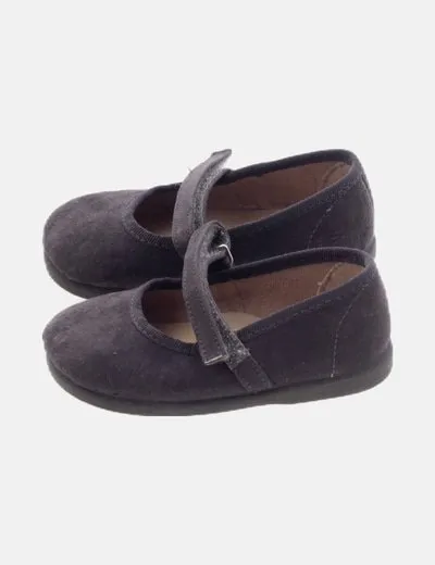 PISAMONAS Zapato azul básico