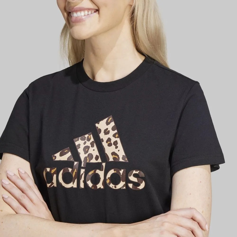 Playera adidas Animal Print Mujer