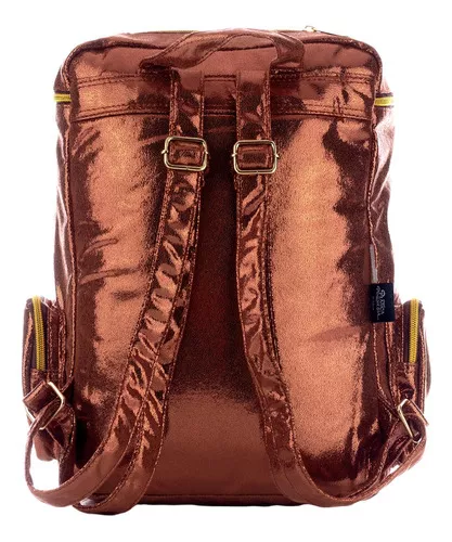 Polinesios Mochila Backpack Cierres Bolsas Bronce Niña 83188 Color Amarillo