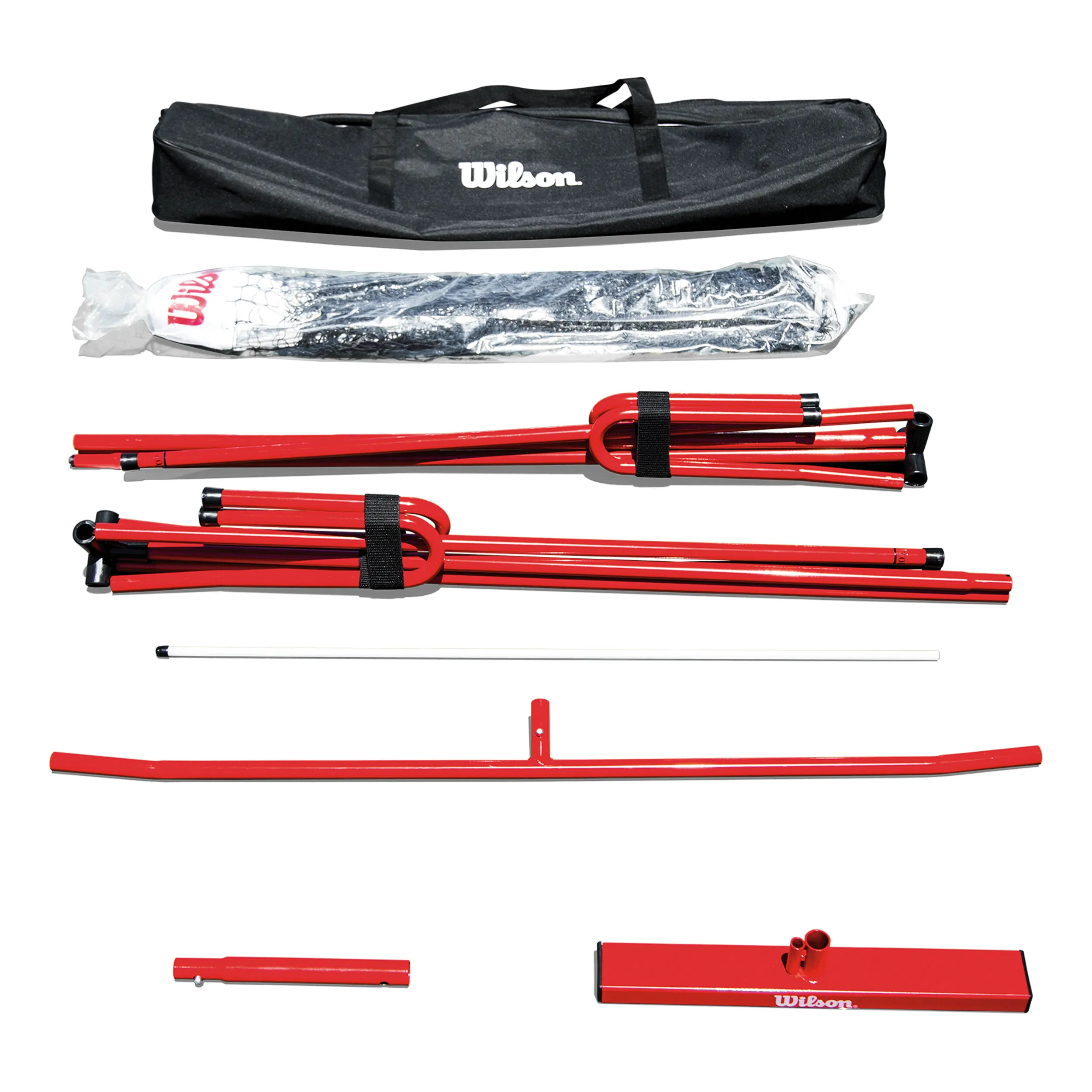 Portable Red De Pickleball