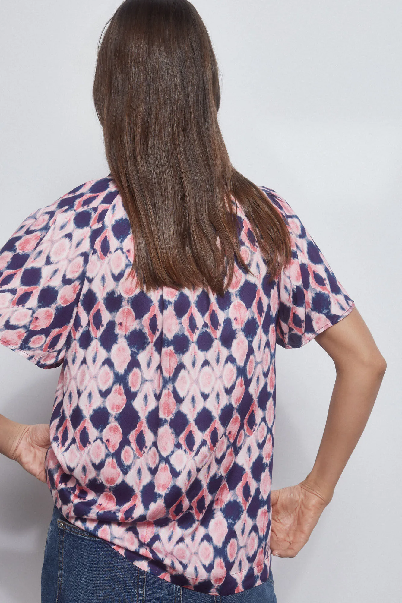 Printed floaty shirt