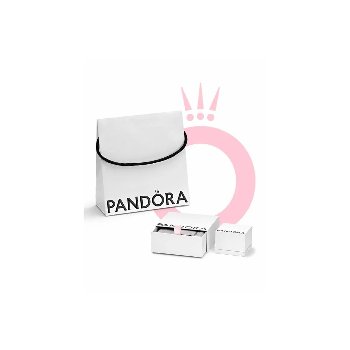 PULSERA CADENA GRUESA PAVé PANDORA SIGNATURE  PANDORA