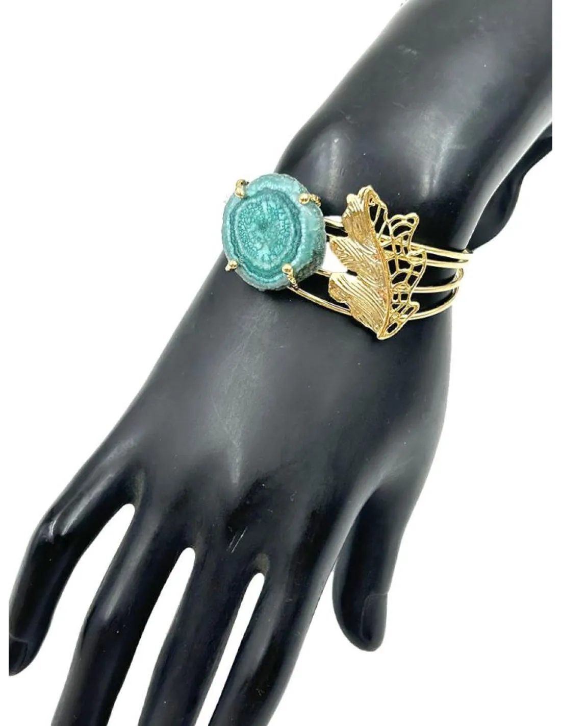 PULSERAS DE MUJER DORADAS Y AZULES PARA BODAS