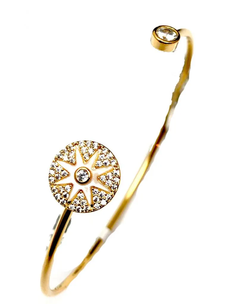 PULSERAS DORADAS FINAS CON BONITO DETALLE DE ESTRELLITA