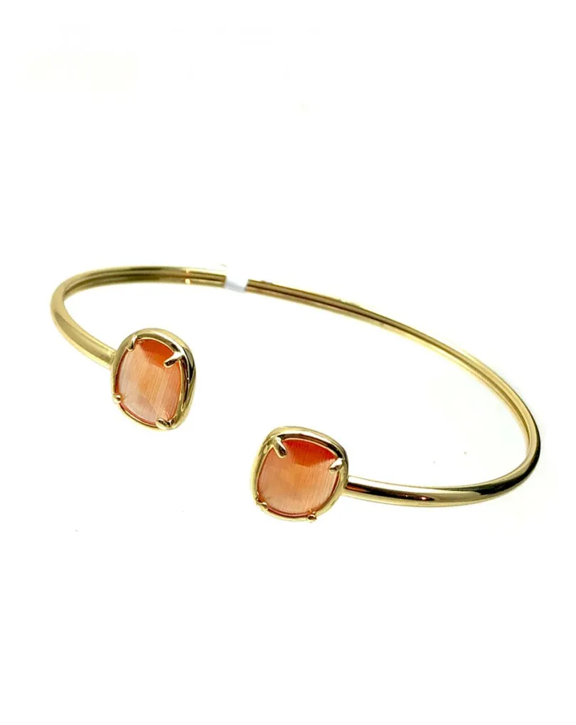 PULSERAS ELEGANTES DE MUJER EN ACERO DORADO QUIRURGICO